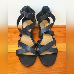 Lucky Brand Strappy Platform Wedge Sandals